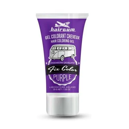 Colorazione non Permanente Hairgum Fix Color Viola Gel Fissante Extraforte (30 ml) | Epamu | Beauty Shop - Parfums, Make-up & Essentials Epamu.eu