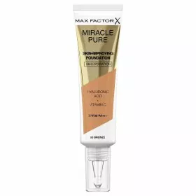 Base de Maquillaje Cremosa Max Factor Face Finity All Day Flawless 3 en 1 Spf 20 Nº W95 Hazelnut 30 ml | Epamu | Beauty Shop - Parfums, Make-up & Essentials Epamu.eu