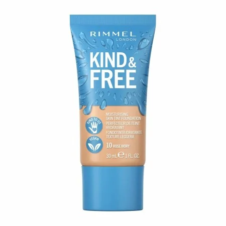 Cremige Make-up Grundierung Rimmel London Kind & Free 10-rose ivory (30 ml) | Epamu.eu | Beauty Shop - Parfums, Make-up & Essentials Epamu.eu