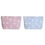 Reise-Toilettentasche DKD Home Decor Blau Rosa polialgodon osos 33 x 8 x 21 cm (2 Stück) | Epamu | Beauty Shop - Parfums, Make-up & Essentials Epamu.eu