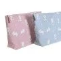 Nécessaire de Viagem DKD Home Decor Azul Cor de Rosa polialgodon osos 33 x 8 x 21 cm (2 Unidades) | Epamu | Beauty Shop - Parfums, Make-up & Essentials Epamu.eu