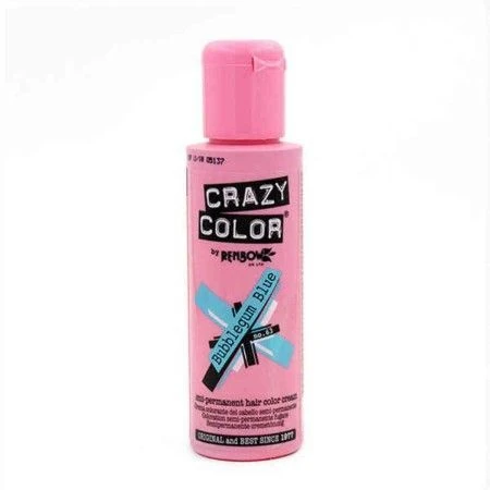 Coloración Semipermanente Crazy Color 002281 Nº 63 Bubblegum Blue (100 ml) | Epamu | Beauty Shop - Parfums, Make-up & Essentials Epamu.eu