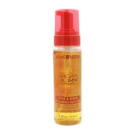 Mousse Fixadora Argan Oil Creme Of Nature (207 ml) | Epamu.eu | Beauty Shop - Parfums, Make-up & Essentials Epamu.eu