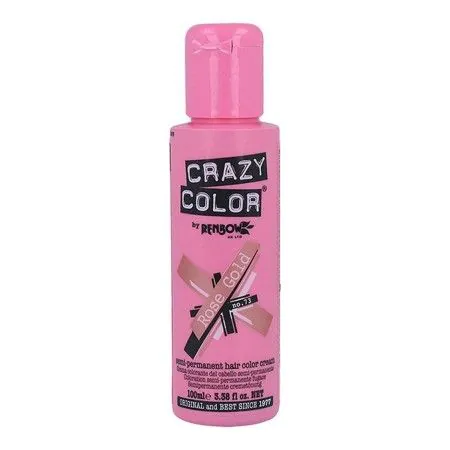 Semi-permanente Tönung Pink Gold Crazy Color Nº 73 (100 ml) | Epamu | Beauty Shop - Parfums, Make-up & Essentials Epamu.eu