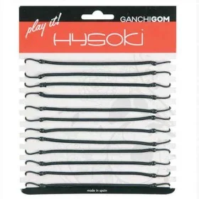 Elásticos para Cabelo Hysoki Preto Gancho de Hysoki, Elásticos de cabelo - Ref: S4252510, Preço: 7,78 €, Desconto: %