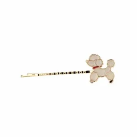 Horquilla Araban Dorado Blanco Perro de Araban, Clips de pelo - Ref: S4500572, Precio: 4,01 €, Descuento: %