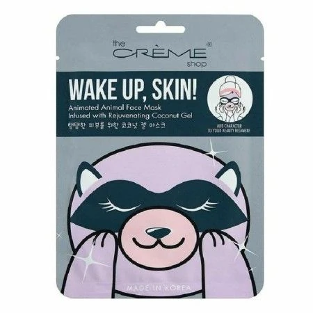 Mascarilla Facial The Crème Shop Wake Up, Skin! Raccoon (25 g) | Epamu | Beauty Shop - Parfums, Make-up & Essentials Epamu.eu