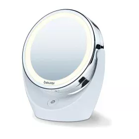 3-In-1 Folding LED Mirror with Make-up Organiser Panomir InnovaGoods | Epamu | Beauty Shop - Parfums, Make-up & Essentials Epamu.eu