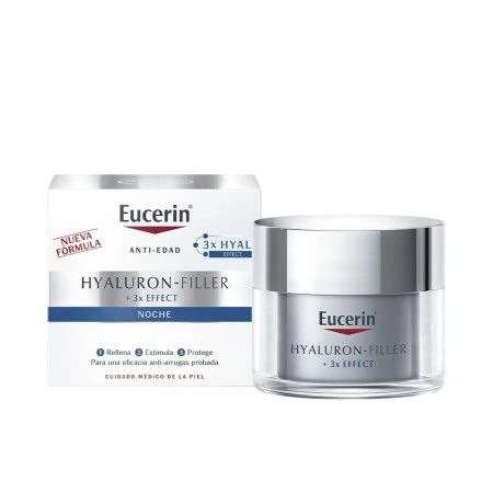 Anti-Aging-Nachtceme Eucerin Hyaluronic Filler 50 ml | Epamu | Beauty Shop - Parfums, Make-up & Essentials Epamu.eu