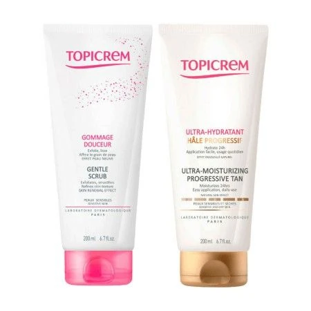 Autoabbronzante per il Corpo Topicrem Progressive Tan 2 Pezzi | Epamu | Beauty Shop - Parfums, Make-up & Essentials Epamu.eu