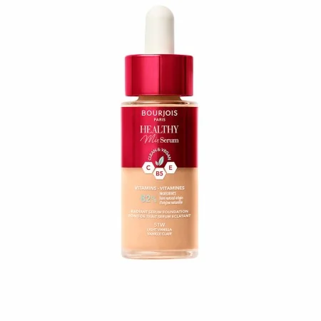 Fluid Makeup Basis Bourjois Healthy Mix Serum Nº 51W Light vanilla 30 ml | Epamu | Beauty Shop - Parfums, Make-up & Essentials Epamu.eu