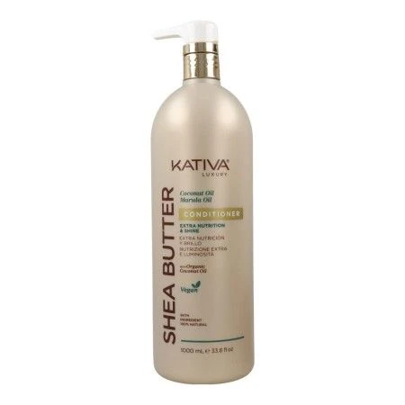 Shampoo and Conditioner Kativa SHEA BUTTER KATIVA 1 L | Epamu | Beauty Shop - Parfums, Make-up & Essentials Epamu.eu