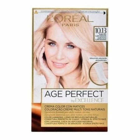 Antiaging Dauerfärbung Excellence Age Perfect L'Oreal Make Up Excellence Age Perfect Nº 9.0-rubio muy claro (1 Stück) | Epamu.eu | Beauty Shop - Parfums, Make-up & Essentials Epamu.eu