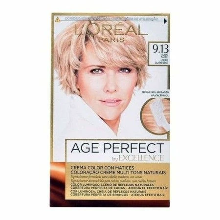 Tinte Permanente Antiedad Excellence Age Perfect L'Oreal Make Up Excellence Age Perfect Nº 9.0-rubio muy claro Nº 8.0-rubio cl | Epamu | Beauty Shop - Parfums, Make-up & Essentials Epamu.eu