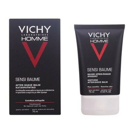 Aftershave Balm Homme Sensi Baume Vichy RIZ0931 (75 ml) 75 ml | Epamu | Beauty Shop - Parfums, Make-up & Essentials Epamu.eu