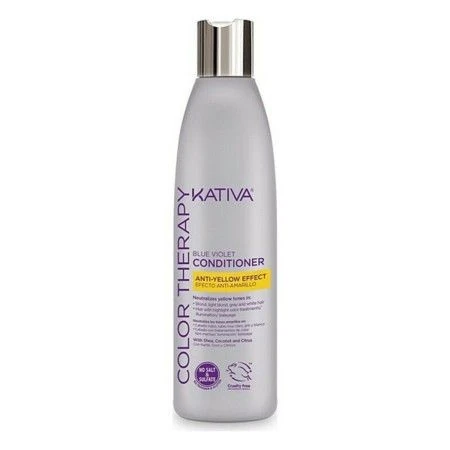 Amaciador Reforçador de Cor Blue Violet Anti-Yellow Effect Kativa (250 ml) | Epamu.eu | Beauty Shop - Parfums, Make-up & Essentials Epamu.eu