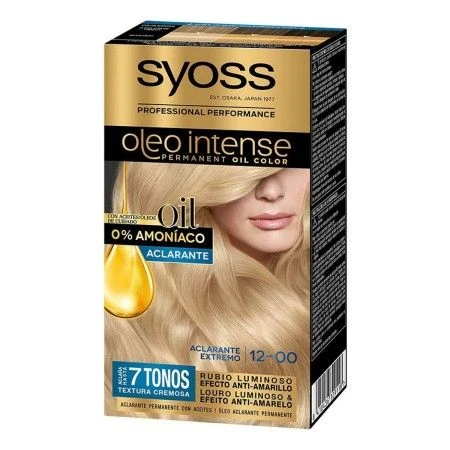 Tinte sin Amoniaco Syoss Olio Intense Nº 12 | Epamu | Beauty Shop - Parfums, Make-up & Essentials Epamu.eu