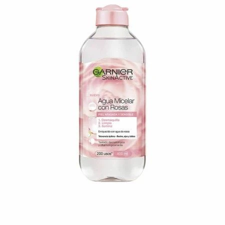 Água Micelar desmaquilhante Garnier Skinactive Agua Rosas Água de rosas 400 ml | Epamu | Beauty Shop - Parfums, Make-up & Essentials Epamu.eu