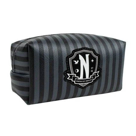 Neceser de Viaje Wednesday Negro 100 % Poliuretano 11 x 6,4 x 20 cm | Epamu | Beauty Shop - Parfums, Make-up & Essentials Epamu.eu