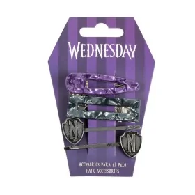 Hair Clips Wednesday 4 Pieces by Wednesday, Hair Pins - Ref: S0740830, Price: 6,70 €, Discount: %