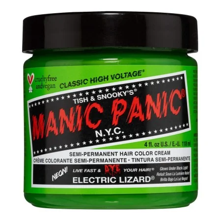 Dauerfärbung Classic Manic Panic Panic Classic Electric Lizard (118 ml) | Epamu | Beauty Shop - Parfums, Make-up & Essentials Epamu.eu