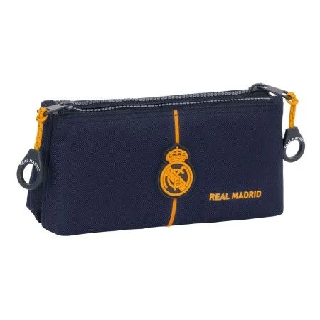 Reise-Toilettentasche Real Madrid C.F. 2nd Kit 24/25 Marineblau Sportlich 22 x 10 x 8 cm | Epamu | Beauty Shop - Parfums, Make-up & Essentials Epamu.eu