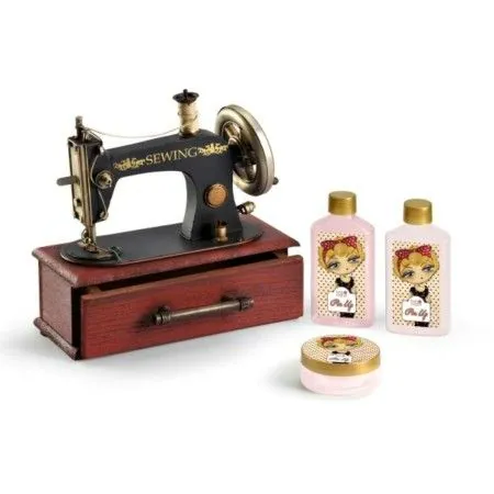 Badezimmer Set Lorenay Bon Matin Pin Up Nähmaschine (3 pcs) | Epamu | Beauty Shop - Parfums, Make-up & Essentials Epamu.eu