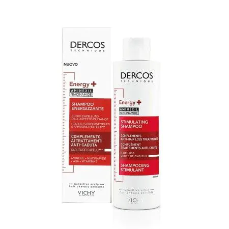 Anti-Hair Loss Shampoo Dercos Vichy Dercos Energy + 200 ml | Epamu | Beauty Shop - Parfums, Make-up & Essentials Epamu.eu