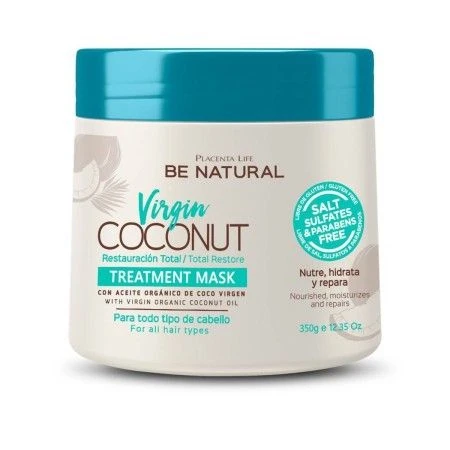 Repairing Haar-Reparatur-Maske Be Natural Virgin Coconut 350 ml | Epamu.eu | Beauty Shop - Parfums, Make-up & Essentials Epamu.eu