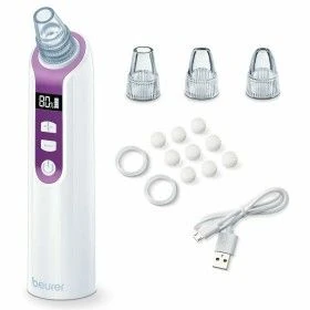 Aspirateur pores visage Beurer 584.17 3W Blanc de Beurer, Nettoyants et exfoliants - Réf : S0430819, Prix : 25,91 €, Remise : %