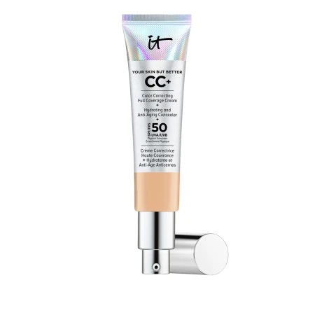 Crema Hidratante CC Cream It Cosmetics Your Skin But Better Medium Tan SPF 50+ (32 ml) | Epamu | Beauty Shop - Parfums, Make-up & Essentials Epamu.eu