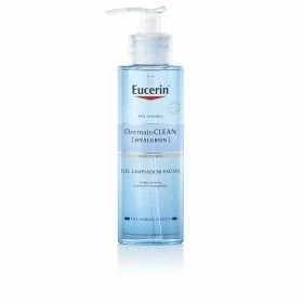 Gel nettoyant visage Eucerin DermatoCLEAN Hyaluron Peaux sensibles (200 ml) de Eucerin, Nettoyants pour le visage - Réf : S05...