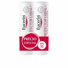 Lip balm Eucerin Protector Labial Lote 2 Units Spf 15 Pack 4,8 g by Eucerin, Sun filters - Ref: S05101413, Price: 8,12 €, Dis...