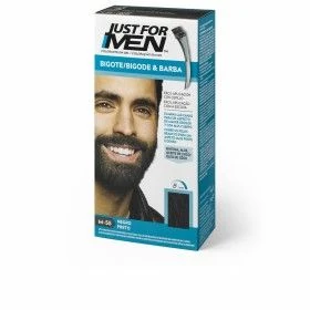 Coloração em Gel Antienvelhecimento Just For Men Colorante Preto Barba 15 ml de Just For Men, Tintas para bigode e barba - Re...