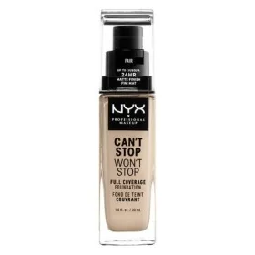 Cremige Make-up Grundierung NYX Can't Stop Won't Stop Fair (30 ml) von NYX, Grundierung - Ref: S05102210, Preis: 17,42 €, Rab...