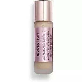 Base de Maquilhagem Fluida Revolution Make Up Conceal & Define Nº F5 (23 ml) | Epamu | Beauty Shop - Parfums, Make-up & Essentials Epamu.eu