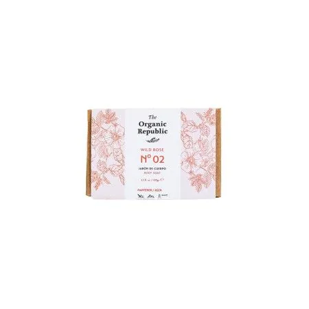 Saponetta The Organic Republic Jabón Rosa Mosqueta 100 g | Epamu | Beauty Shop - Parfums, Make-up & Essentials Epamu.eu