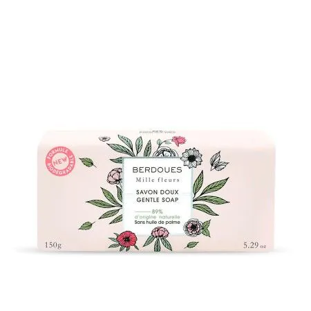 Barra de Sabão Berdoues Mille Fleurs Manteiga de Karité 150 g | Epamu.eu | Beauty Shop - Parfums, Make-up & Essentials Epamu.eu