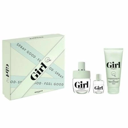 Women's Perfume Set Rochas Girl 3 Pieces | Epamu.eu | Beauty Shop - Parfums, Make-up & Essentials Epamu.eu