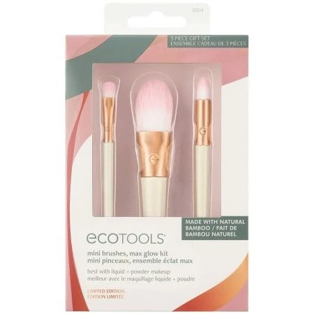 Set of Make-up Brushes Ecotools Ready Glow Limited edition 3 Pieces | Epamu | Beauty Shop - Parfums, Make-up & Essentials Epamu.eu