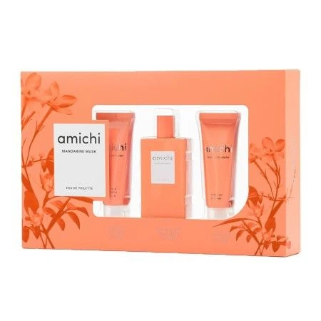 Women's Perfume Set Amichi Mandarine Musk 3 Pieces | Epamu | Beauty Shop - Parfums, Make-up & Essentials Epamu.eu