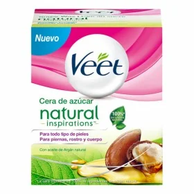 Crème Épilatoire Corporelle Veet Cera Tibia Natural Huile d'Argan Sucre 250 ml de Veet, Épilation à la cire - Réf : S05109465...