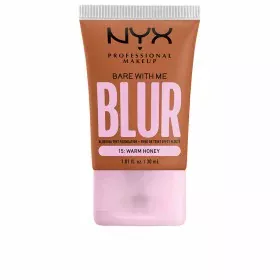 Base de Maquillaje Fluida NYX Bare With Me Blur Nº 08 Golden light 30 ml | Epamu | Beauty Shop - Parfums, Make-up & Essentials Epamu.eu