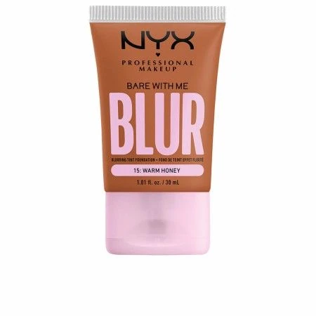 Base Cremosa per il Trucco NYX Bare With Me Blur Nº 15 Warm honey 30 ml | Epamu | Beauty Shop - Parfums, Make-up & Essentials Epamu.eu