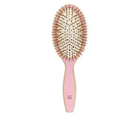 Detangling Hairbrush Ilū Bamboom Large Pink Oval | Epamu | Beauty Shop - Parfums, Make-up & Essentials Epamu.eu