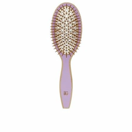 Detangling Hairbrush Ilū Bamboom Purple Oval | Epamu | Beauty Shop - Parfums, Make-up & Essentials Epamu.eu