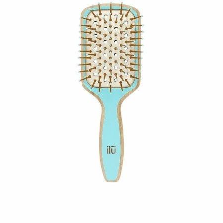 Detangling Hairbrush Ilū Bamboom Squared Blue | Epamu | Beauty Shop - Parfums, Make-up & Essentials Epamu.eu