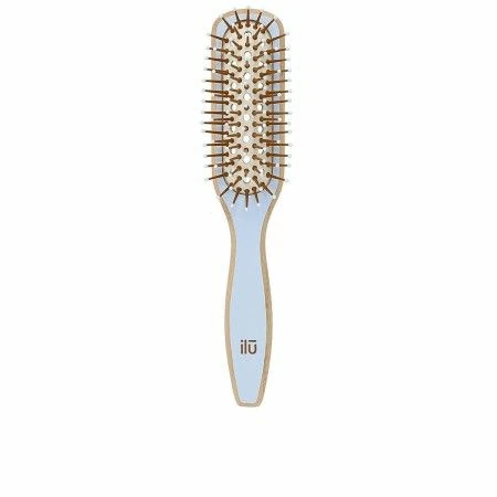 Detangling Hairbrush Ilū Bamboom Blue | Epamu.eu | Beauty Shop - Parfums, Make-up & Essentials Epamu.eu