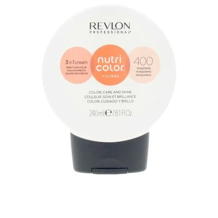 Dauerhafte Creme-Coloration Revlon Nutri Color Filters Orangerot Nº 400 (240 ml) | Epamu.eu | Beauty Shop - Parfums, Make-up & Essentials Epamu.eu