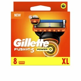 Shaving Razor Gillette Fusion 5 Power (8 Units) by Gillette, Men - Ref: S05115349, Price: 36,71 €, Discount: %